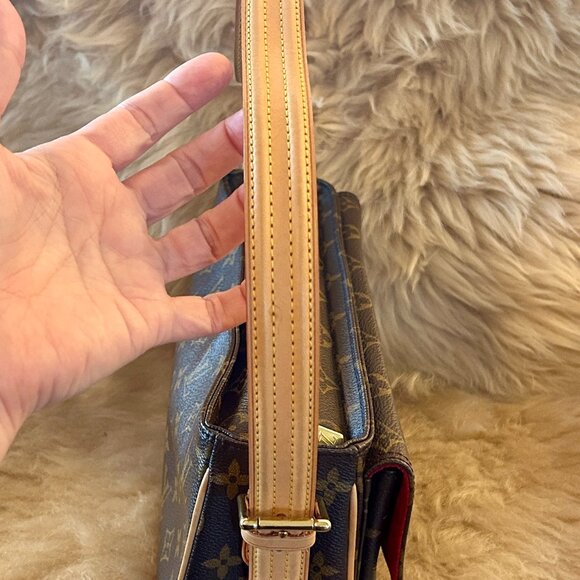 Louis Vuitton Viva-Cite MM Monogram Shoulder Bag | Full Set | Authentic | Rare - Picture 7 of 10